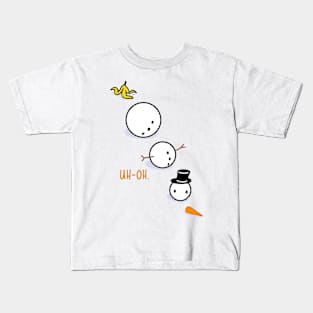 snowman Kids T-Shirt